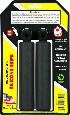 Esi Grips Chunky Mountain Bike Grip Ltd Edition أرجواني، مقاس واحد in Kuwait