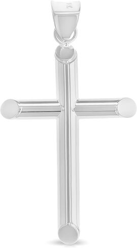 Ioka 14K REAL Gold Classic Cross Pendant Religious Charm For Necklace or Chain in Saudi Arabia