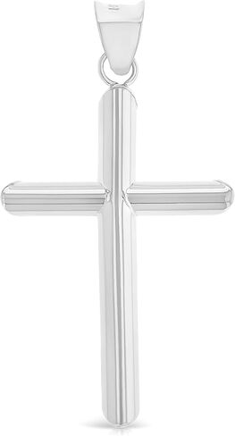 Ioka 14K REAL Gold Classic Cross Pendant Religious Charm For Necklace or Chain in Saudi Arabia