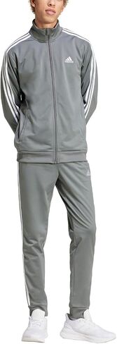 adidas Men's Size Basic 3-Stripes Tricot Track Suit, Ink/White (2023), X-Large Tall in Saudi Arabia