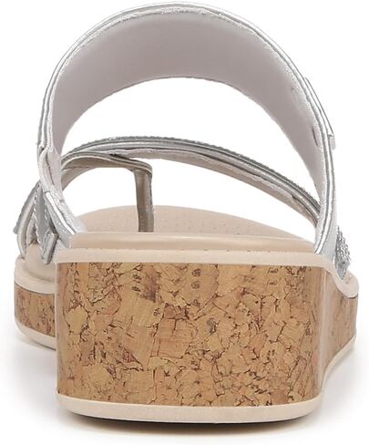 BZees Women's Bora Bright Machine Washable Comfort Wedge Sandal Flip-Flop in Kuwait