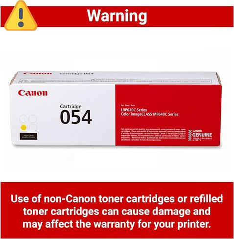 كانون خرطوشة حبر اصلية 054 اسود (3024C001) عبوة واحدة، لطابعات كانون كولور ايميج كلاس MF641Cdw، MF642Cdw، MF644Cdw، LBP622Cdw in Kuwait