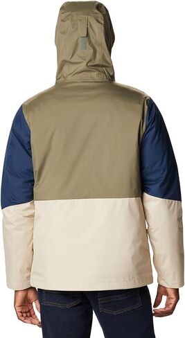 Columbia Men's Wallowa Park Interchange Jacket, Collegiate Navy/Shasta/Dark Mountain, Large in Saudi Arabia