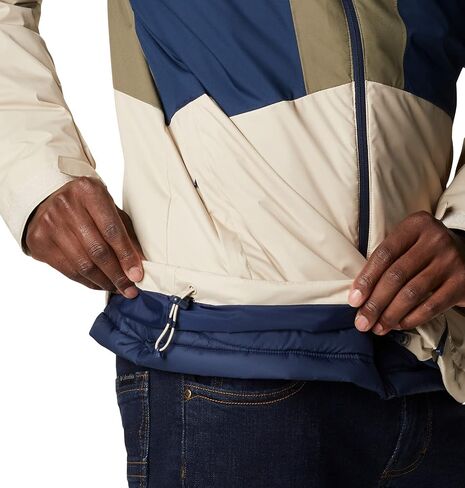 Columbia Men's Wallowa Park Interchange Jacket, Collegiate Navy/Shasta/Dark Mountain, Large in Saudi Arabia