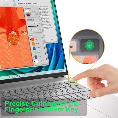Keyboard Cover Skin for Dell Inspiron 16 5630 5620 5625 7620 7630, Inspiron 14 5430 5410 5415 5418 5420 5425 7415 7420 7425 7430, Dell Inspiron 13 5310 5320, Dell Latitude 3320 3420 14 (Black) in Saudi Arabia