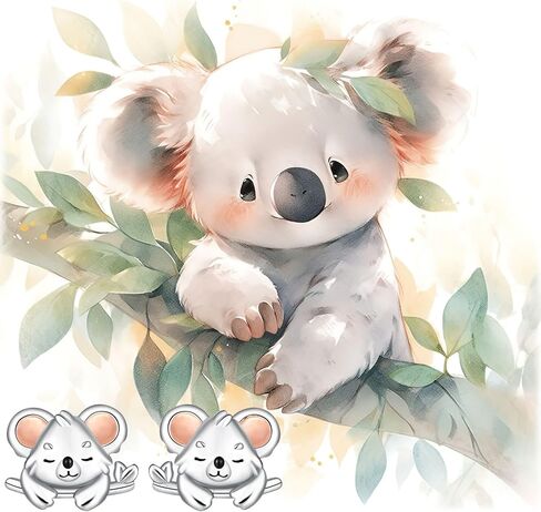 جيه اكس جيه ال عقد بقلادة على شكل حيوان لطيف من الفضة الاسترلينية للفتيات المراهقات والشابات، مجوهرات لطيفة على شكل دب لعيد الميلاد والتخرج وعيد الحب، معدن، كريستال تشيكوسلوفاكيا, معدن, سي زد كريستال in Kuwait