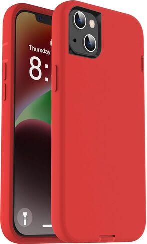 حافظة ORIbox لهاتف iPhone 14 لهاتف iPhone 13، حافظة شفافة شديدة التحمل مقاومة للصدمات ومضادة للسقوط in Kuwait