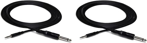 Hosa CMP-110 Mono Interconnect, 1/4 Inch TS to 3.5 mm TRS, 10 Feet in Kuwait