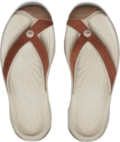 KEEN Women's Waimea H2 Toe Protecting Flip-Flops, Black/Black, 10 in Saudi Arabia