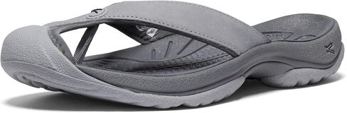 KEEN Women's Waimea H2 Toe Protecting Flip-Flops, Black/Black, 10 in Saudi Arabia