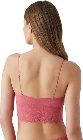 b.tempt'd by Wacoal Women's Inspired Eyelet Bralette, White, Medium in Kuwait