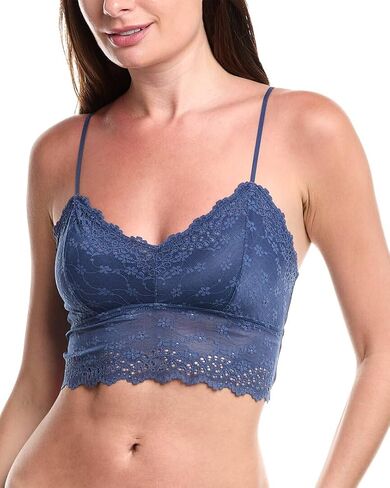 b.tempt'd by Wacoal Women's Inspired Eyelet Bralette, White, Medium in Kuwait