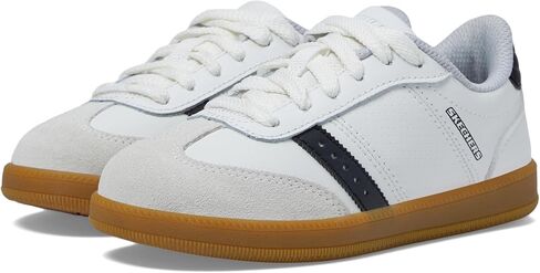 حذاء رياضي للأطفال من Skechers Zinger Street، أسود/أبيض، 2.5 للأطفال الصغار in Saudi Arabia