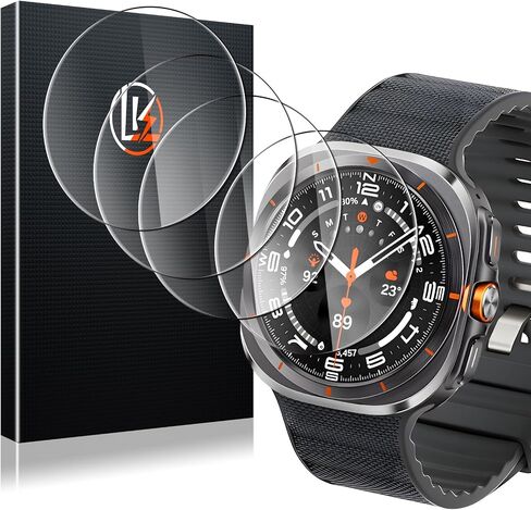 LK 6 Pack Samsung Galaxy Watch 5 40mm / Galaxy Watch 4 40mm / Galaxy Watch Active 2 40mm, [UPGRADE] Max Coverage, HD Clear Soft film, Smart Watch film for Galaxy Watch 40mm, Anti-Scratch Self-Healing in Saudi Arabia