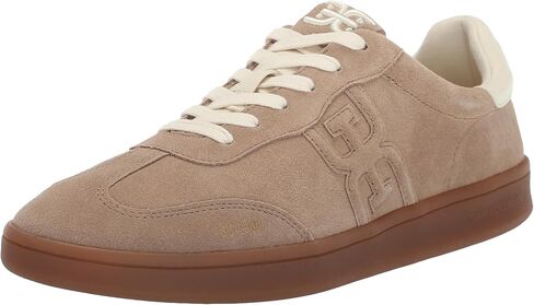 Sam Edelman Women's Tenny Sneaker, Taupe Suede, 8 in Saudi Arabia