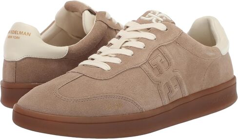 Sam Edelman Women's Tenny Sneaker, Taupe Suede, 8 in Saudi Arabia