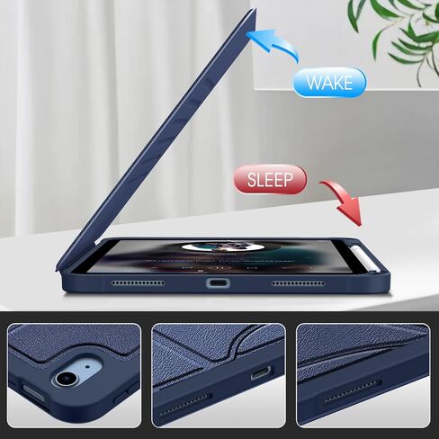 حافظة Fintie بحامل مغناطيسي لجهاز iPad الجيل العاشر مقاس 10.9 بوصة (إصدار 2022) - غطاء TPU ناعم متين مقاوم للصدمات بزوايا متعددة مع حامل أقلام، نوم/استيقاظ تلقائي، أرجواني in Saudi Arabia
