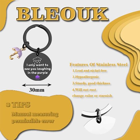 BLEOUK Singer Keychain Fans Jewelry Song Lyrics Inspired Keychain in Kuwait