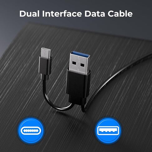 كابل محول القرص الصلب Yaeonku لمحول 2.5 بوصة SSD HDD، SATA إلى USB 3.0 النوع C USB 3.0 إلى SATA in Kuwait