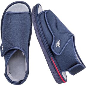 EUROPEAN SOFTEST Men's and Women's Cozy Memory Foam Soft Premium 100% Turkish Terry Cotton Cloth Breathable Washable Spa House Indoor Slippers