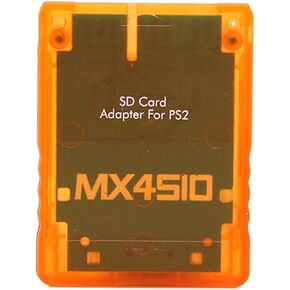 محول قارئ Zunate PS2 MX4SIO SIO2SD، محول MX4SIO TF بديل ثابت يدويًا لجهاز PS2 (أزرق) in Kuwait