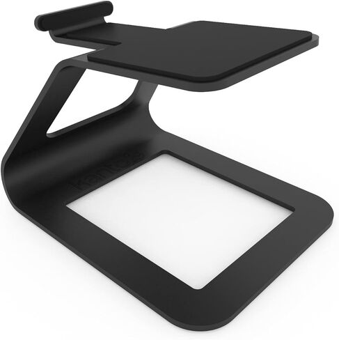 حامل سماعات سطح المكتب المرتفع Kanto SE2W لمكبرات الصوت الصغيرة وشاشات الاستوديو المدمجة مقاس 2 - 3 بوصة | 3.8 "طويل القامة | يدعم 7.1 رطل | التخميد 1.5 ملم حشوة السيليكون | زوج | أبيض in Kuwait