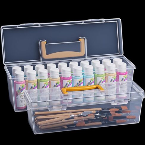 3 فتحات حامل أقلام أكريليك شفاف منظم أقلام الرصاص، حامل تخزين فرش المكياج الشفاف، حامل أكواب القلم المكتبي، منظم قرطاسية للمنزل والمكتب والمدرسة، سطح طاولة تزيين in Kuwait