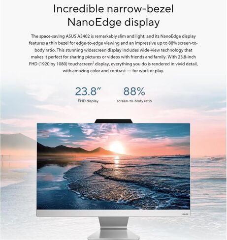 ASUS Vivobook 15X OLED Laptop, 15.6" FHD OLED Display, AMD Ryzen™ 7 7730U CPU, 16GB RAM, 1TB SSD, Windows 11 Home, Indie Black, S3504YA-DS77 in Saudi Arabia