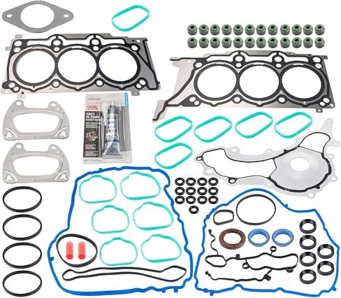 مجموعة حشية رأس كاملة لـ 09-16 ترافيرس/جيب/أكاديا 3.6L V6,09-10 Outlook 3.6L V6 حشية رأس اسطوانة المحرك HS26376PT-5/CS26376-1 in Saudi Arabia