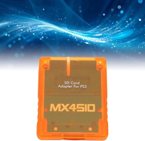 محول قارئ Zunate PS2 MX4SIO SIO2SD، محول MX4SIO TF بديل ثابت يدويًا لجهاز PS2 (أزرق) in Kuwait