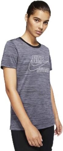 قميص Nike Breathe النسائي ذو الأكمام الطويلة Dri-Fit Softball in Kuwait