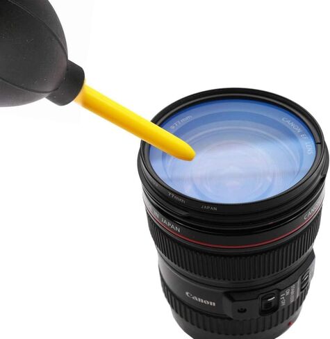 2 Air Dust Blower and Soft Brush for Digital Camera Lenses, LCD Screens and Cleaning Keyboards. in Saudi Arabia