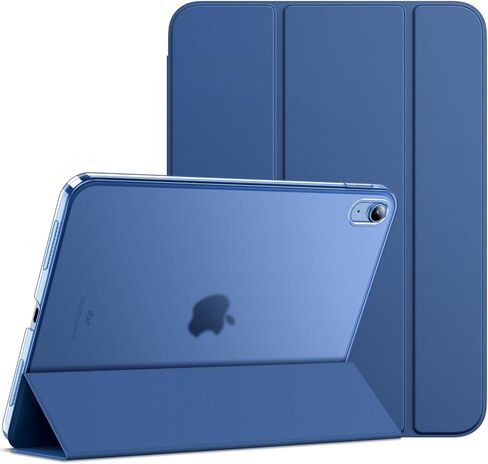 JETech Case for iPad 10 (10.9-Inch, 2022 Model, 10th Generation), Slim Stand Hard Back Shell Cover with Auto Wake/Sleep (Navy) in Saudi Arabia