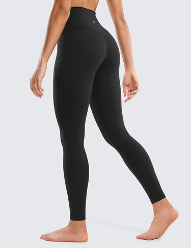 CRZ YOGA Butterluxe High Waisted Lounge Legging 25" / 28'' - Workout Leggings for Women Buttery Soft Yoga Pants Deep Purple Large in Saudi Arabia