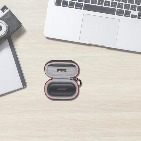 حافظة صلبة RLSOCO لسماعات الأذن Bose QuietComfort المانعة للضوضاء ولسماعات الأذن اللاسلكية Bose Sport Earbuds (رمادي) in Kuwait