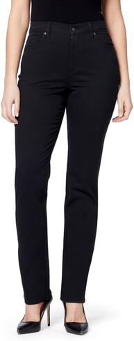 Gloria Vanderbilt Women's Amanda Classic High Rise Tapered Jean, Blue Breeze, 6 Petite in Saudi Arabia