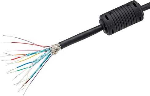 Monoprice HDMI High Speed Cable - 4K@60Hz, HDR, 18Gbps, YUV 4:4:4, 28AWG, With Ferrite Cores, 6 Feet, Black - Select Series in Saudi Arabia