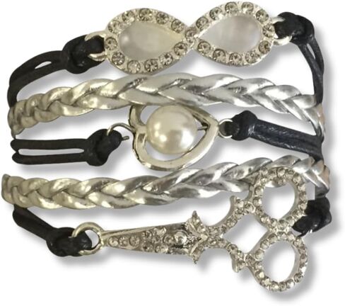 Infinity Collection Hair Stylist Jewelry- Hair Stylist Bracelet- Hair Stylist Gifts in Saudi Arabia