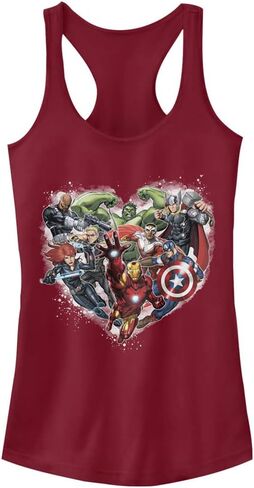 Marvel womens Avenger Heart Shirt in Saudi Arabia