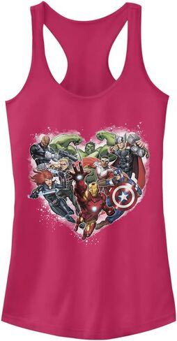 Marvel womens Avenger Heart Shirt in Saudi Arabia