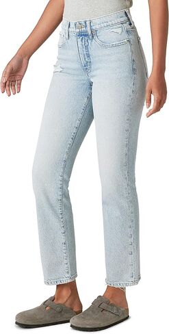 Lucky Brand Women's High Rise Zoe Straight Jean in Saudi Arabia