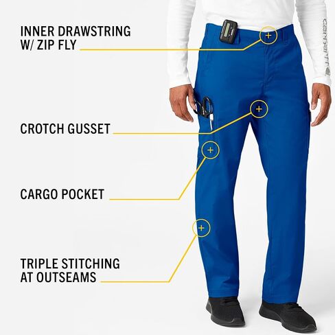 بنطال Carhartt الرجالي المتين والمرن والمريح ذو الساق المستقيمة in Saudi Arabia