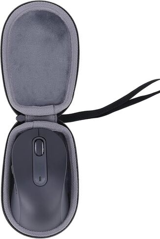 حافظة صلبة co2CREA متوافقة مع ماوس Logitech Signature M650 M550 اللاسلكي (حجم صغير متوسط، أوف وايت) in Saudi Arabia