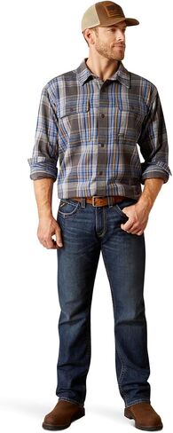Ariat Men's Big and Tall Rebar Short Sleeve Work Shirt in Saudi Arabia