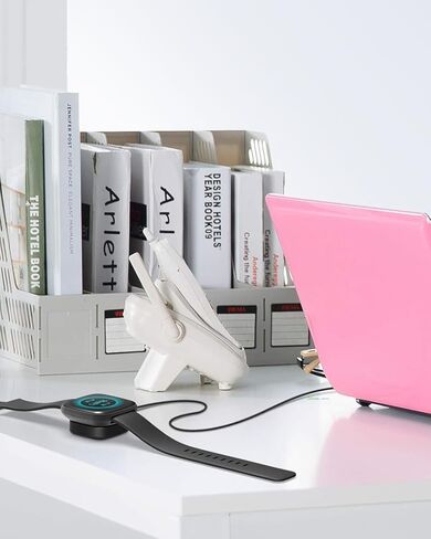 كابل شاحن مكون من قطعتين متوافق مع Fitbit Sense/Sense 2 & Versa 4/Versa 3 كابل حامل لسلك شحن USB بديل لـ Fitbit Versa 3/4 & Sense/2 ملحقات الساعة الذكية (3.3/3.3 قدم) in Kuwait