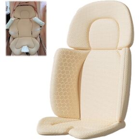 Head and Body Support Pillow Infant Seat Insert, Extra Soft Baby Car Seat Insert Cushion Pad, Perfect for Carseats, Strollers