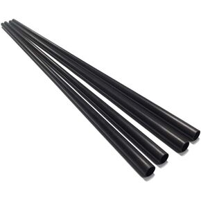 Carbon Fiber Shaft Billiard Cue Carbon Stick Pool Cue Tapered Carbons Fibers Tube Use, for Billiard Cue(21.36x12.4x740mm)