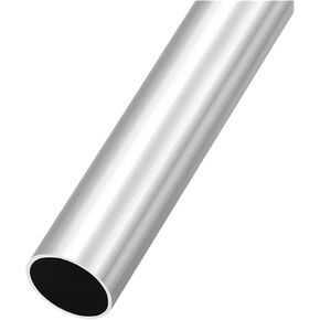 Aluminum Round Tubing Seamless Straight Pipes, Thickness 0.5~3mm OD 5-20mm ID 3~18mm Straight 200mm 500mm Long Round 6063 Aluminum Alloy Tube Aluminium Pipe(500mm Od 12 X Id 8mm)