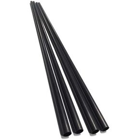 Carbon Fiber Shaft Billiard Cue Carbon Stick Pool Cue Tapered Carbons Fibers Tube Use, for Billiard Cue(21.4x11.8x762mm)