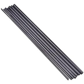 10pcs Carbon Fiber Tube Hollow Rod, for Aircraft Fixed Shaft Aileron Pull Ring Tip Landing Gear(10pcs 8x7mm)